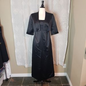 Vintage Watters and Watters ~ Black Dress ~ Sz 6